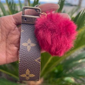 Authentic Upcycled Louis Vuitton keychains